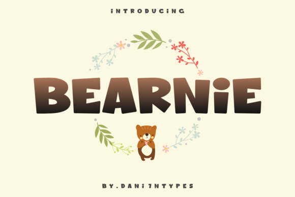Bearnie Font for Creative Brands