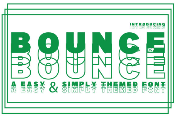 Bounce: A Bold Font for Business