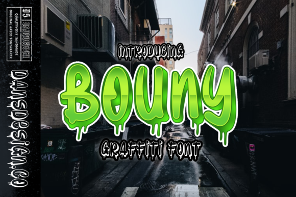 Bouny Font: Urban Style for Digital Campaigns