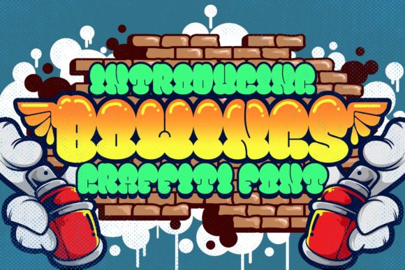 Bowings Font for Playful Design