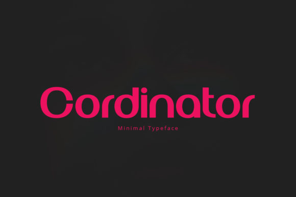 Cordinator Font for Creative Projects