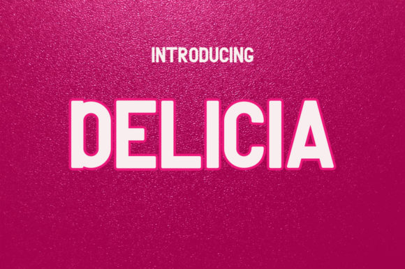Delicia: A Stylish Font for Business