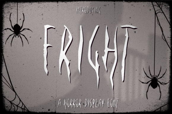 Fright Font for Creative Projects
