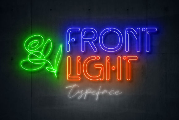 Front Light Font for Professional Branding