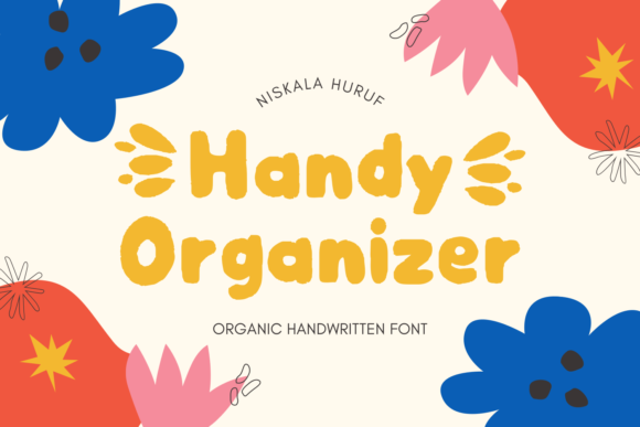 Handy Organizer Font for Creative Campaigns