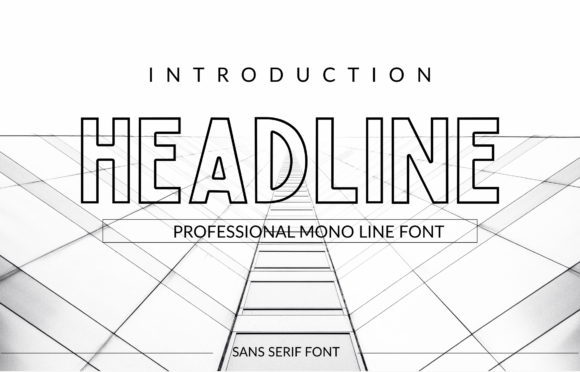 Headline: A Bold Font for Business