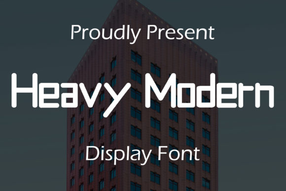 Heavy Modern Font for Business Branding