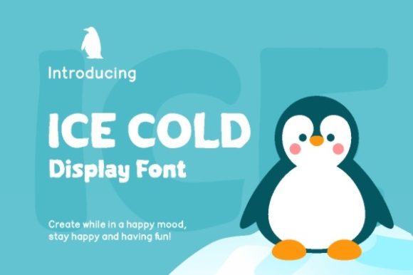 Ice Cold Font for Creative Design