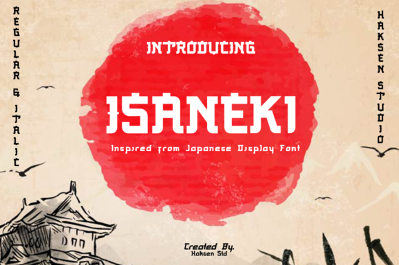 Isaneki Font for Web Design