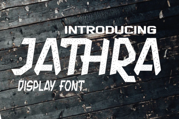 Jathra Font: Bold & Unapologetic