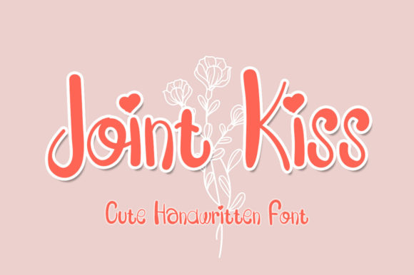 Joint Kiss Font: Romantic Typography for Digital Campaigns