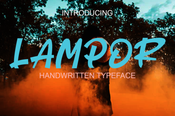 Lampor: A Bold Display Font for Creative Publishing