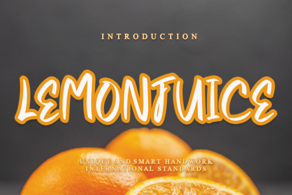 Lemonjuice Font for Creative Projects