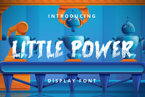 Little Power Font for Creative Projects