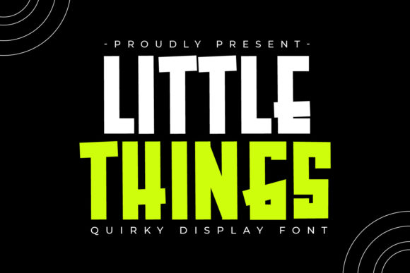 Little Things Font for Bold Branding