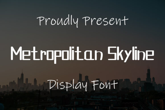 Metropolitan Skyline Font Review