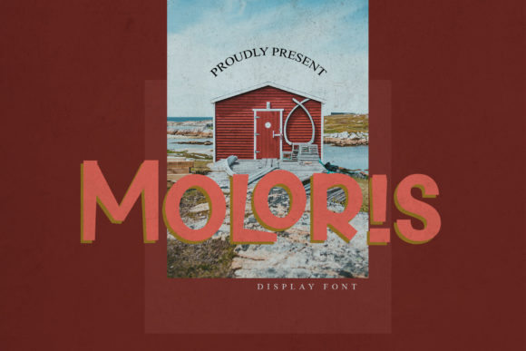 Moloris: A Cool Display Font for Creative Projects