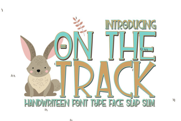 On the Track Font for Creative Brands