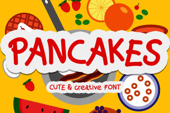 Pancakes Font for Web Design