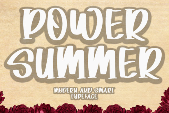 Power Summer Font