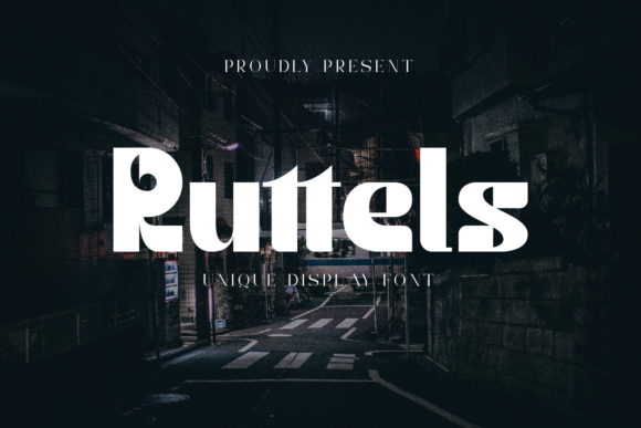 Ruttels: A Bold Display Font