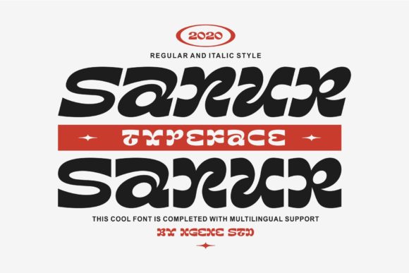 Sanur: A Modern Display Font