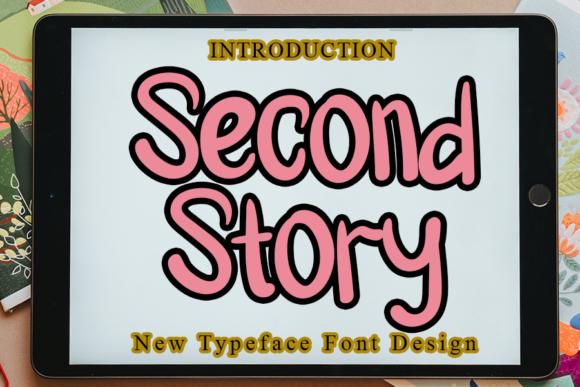 Second Story Font for Business Branding