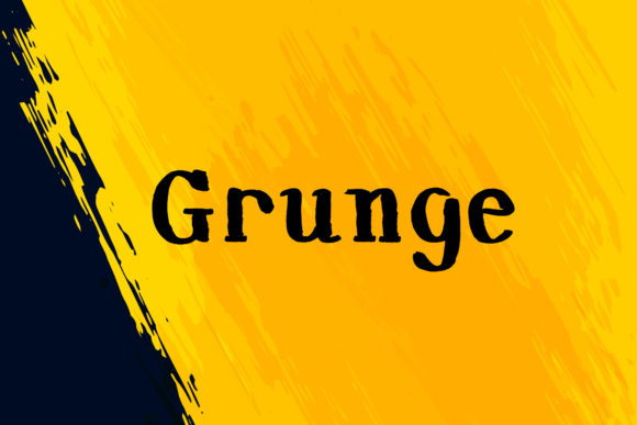 The Grunge Font for Bold Design