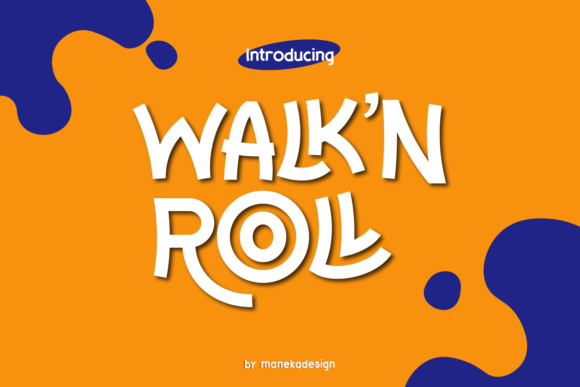 Walk N Roll Font Review