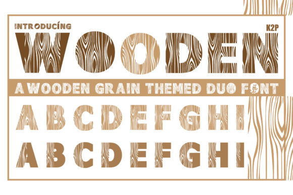 Wooden Duo Font Review